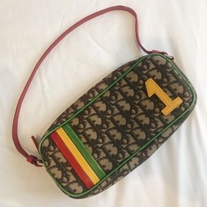 Vintage Dior Baguette Rasta Shoulder Bag